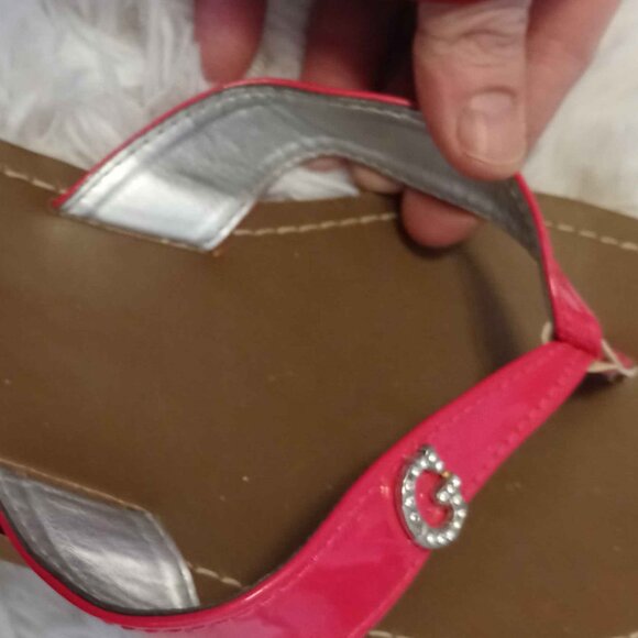 Pink Guess Flipflop Sandals - Picture 4 of 4